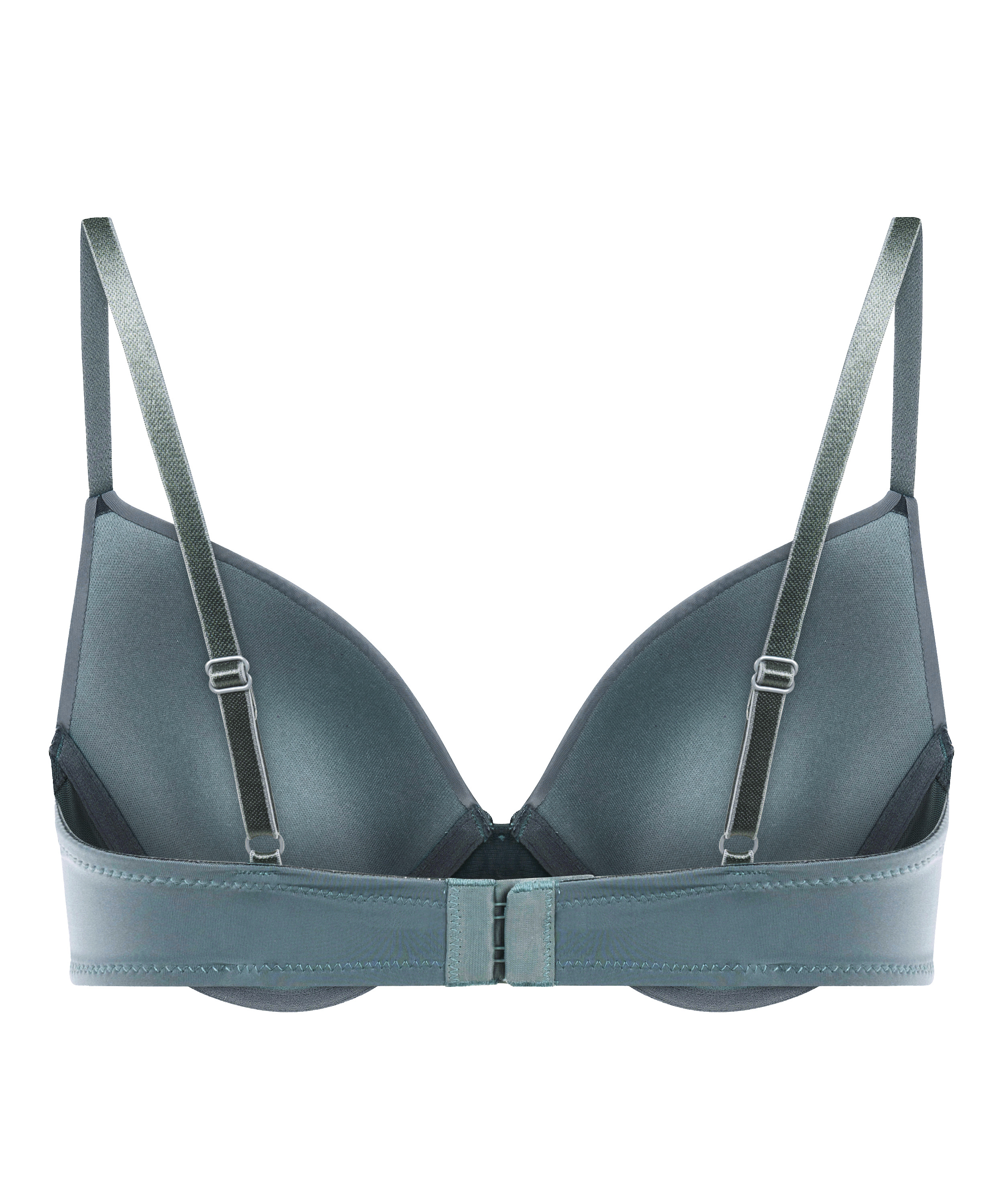 Soutien-gorge à armatures préformé Plunge, Bleu, main