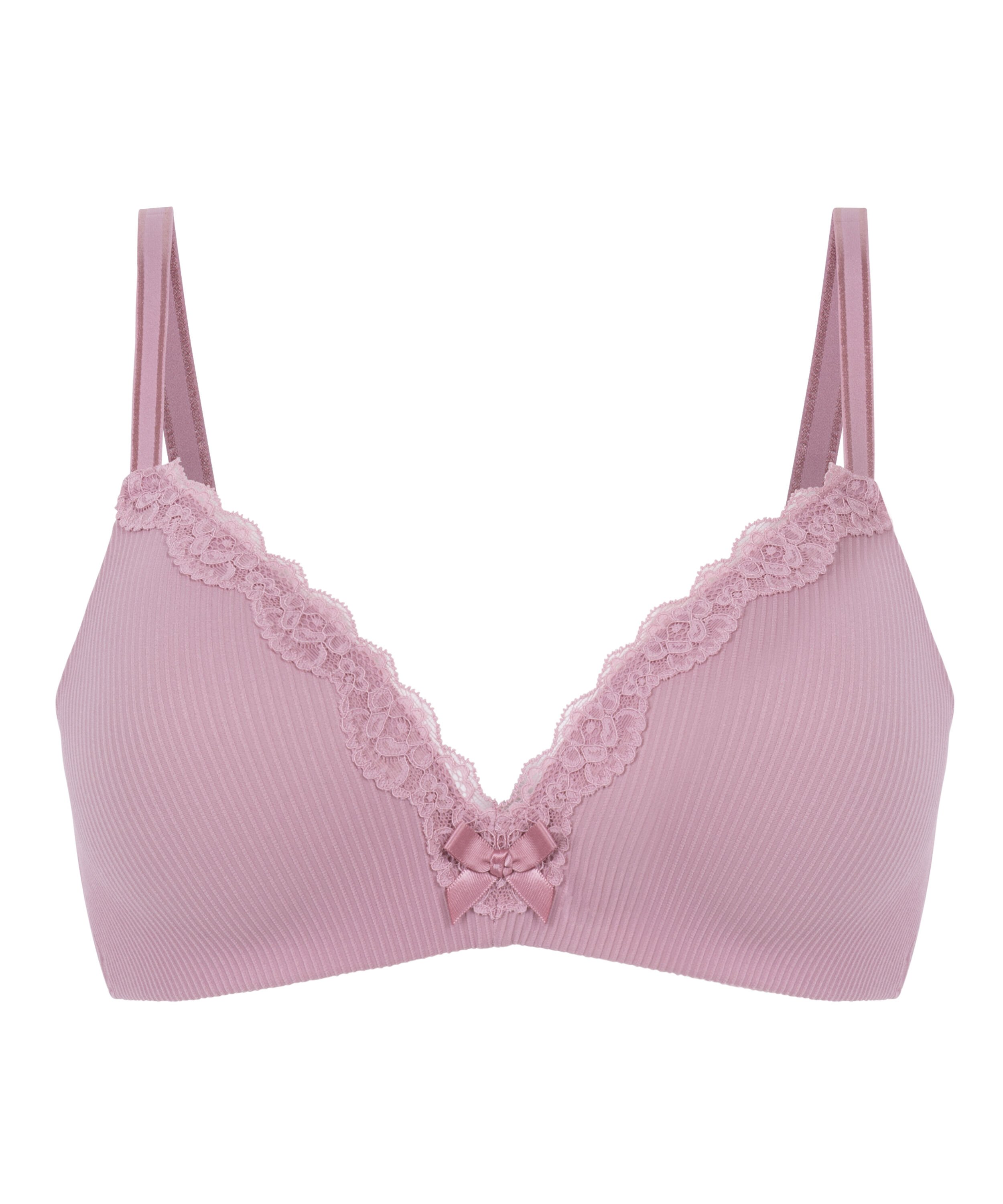 Soutien-gorge sans armature pr&eacute;form&eacute; Lola, Rose