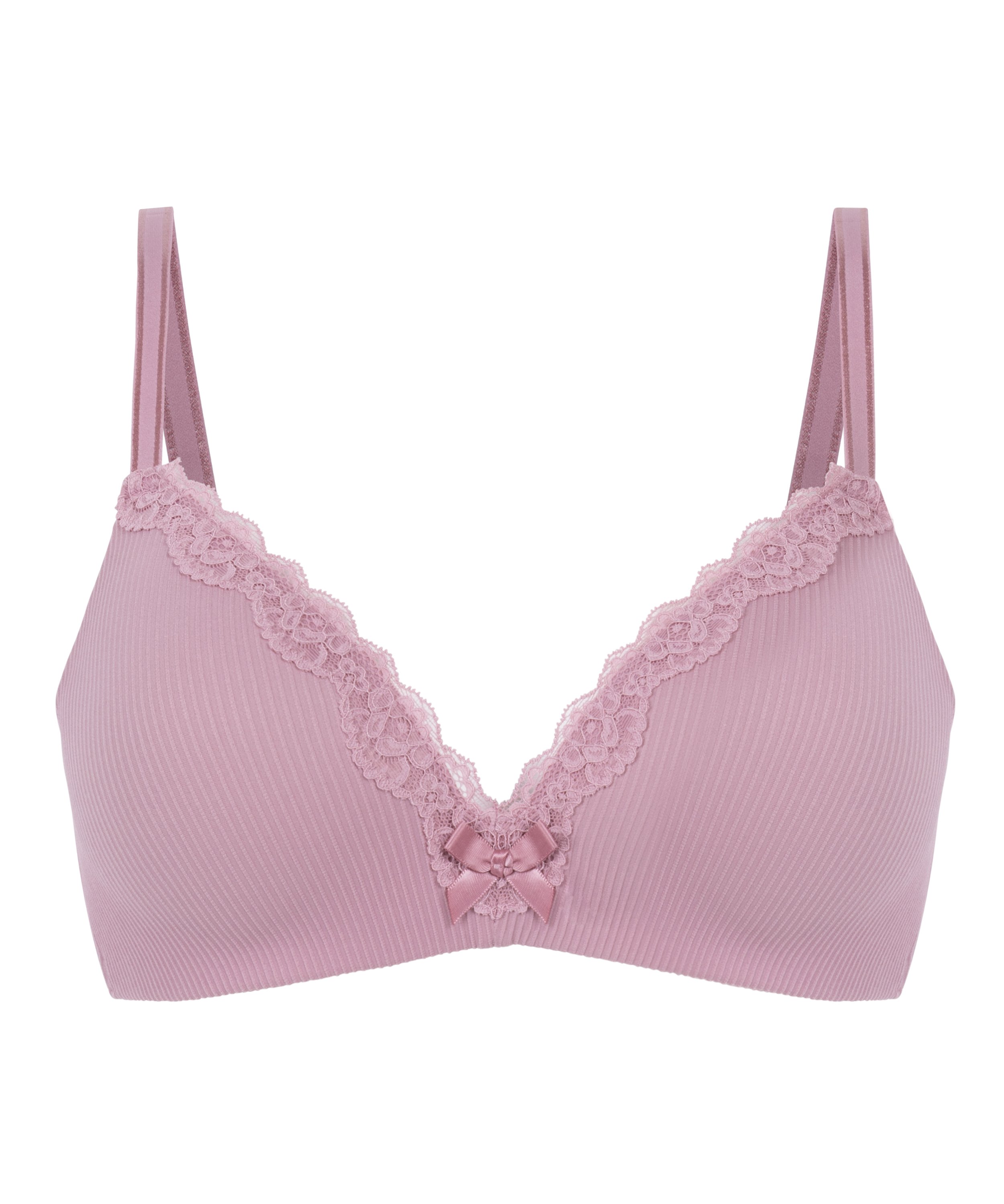 Soutien-gorge sans armature préformé Lola, Rose, main