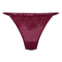 Tanga Margot jambe haute, Violet