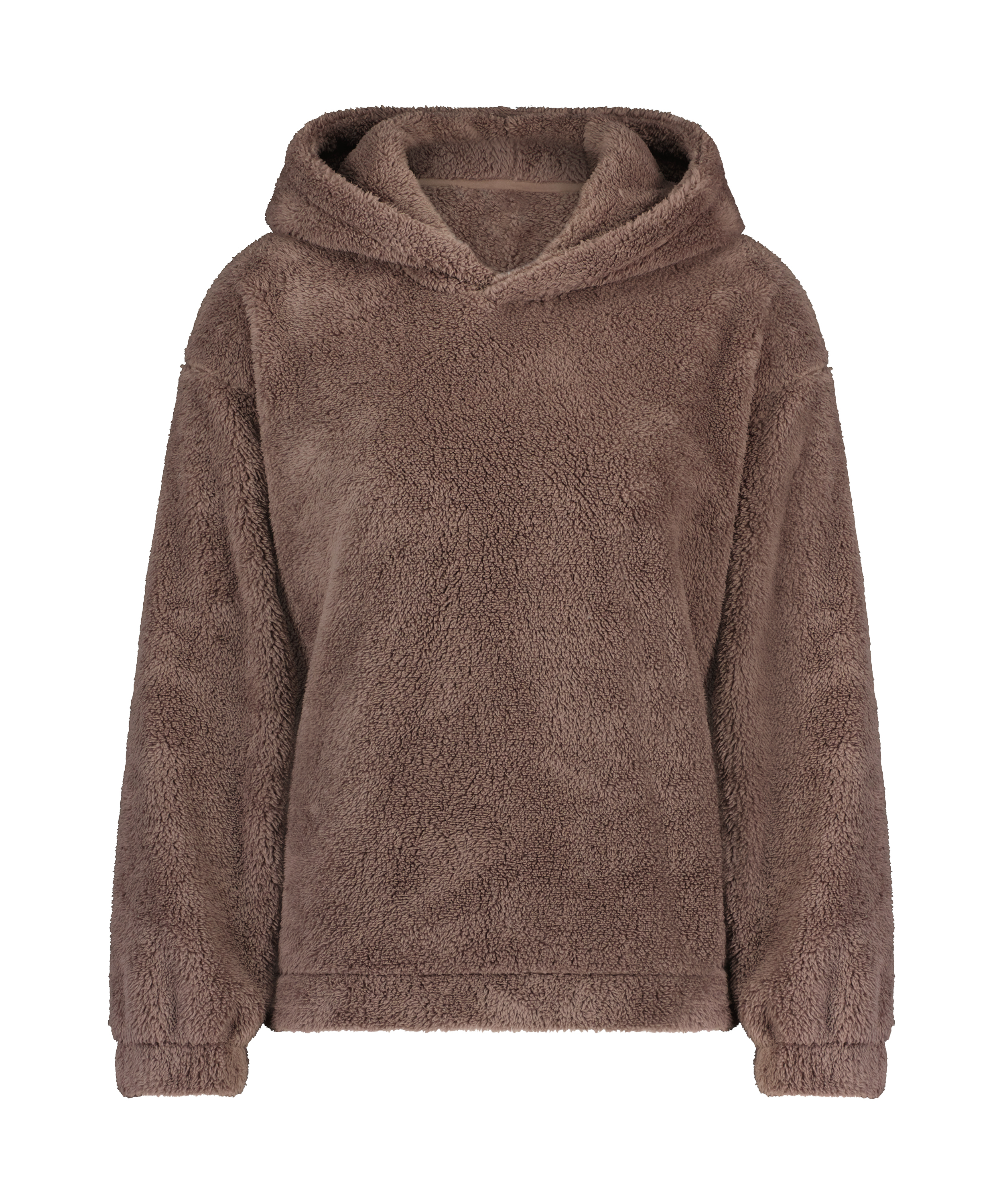 Sweat à Capuche polaire Snuggle, Gris, main