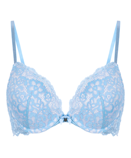 Soutien-gorge à armatures préformé push-up Marine, Bleu