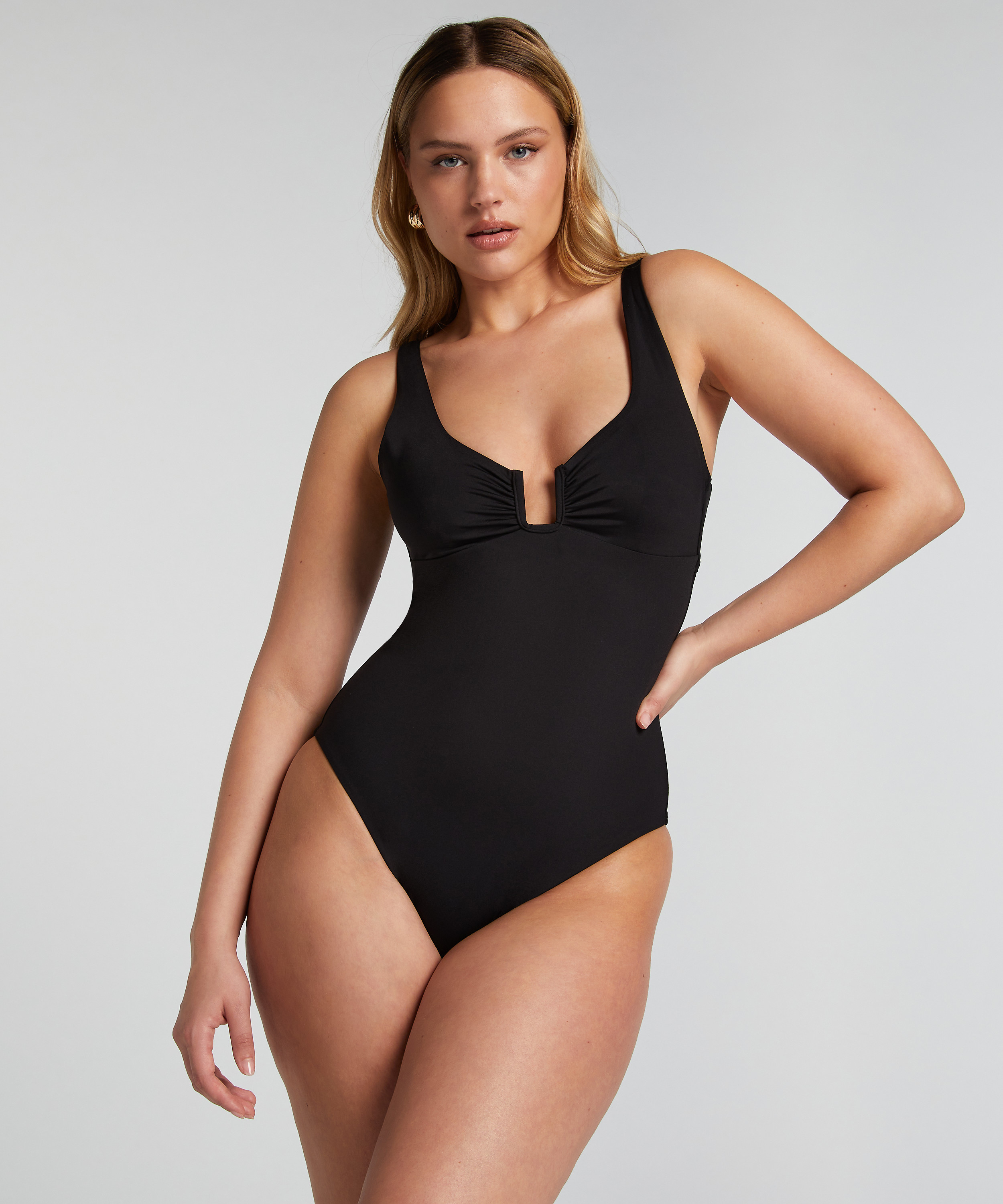 Maillot de bain Shaping Santorini, Noir, main