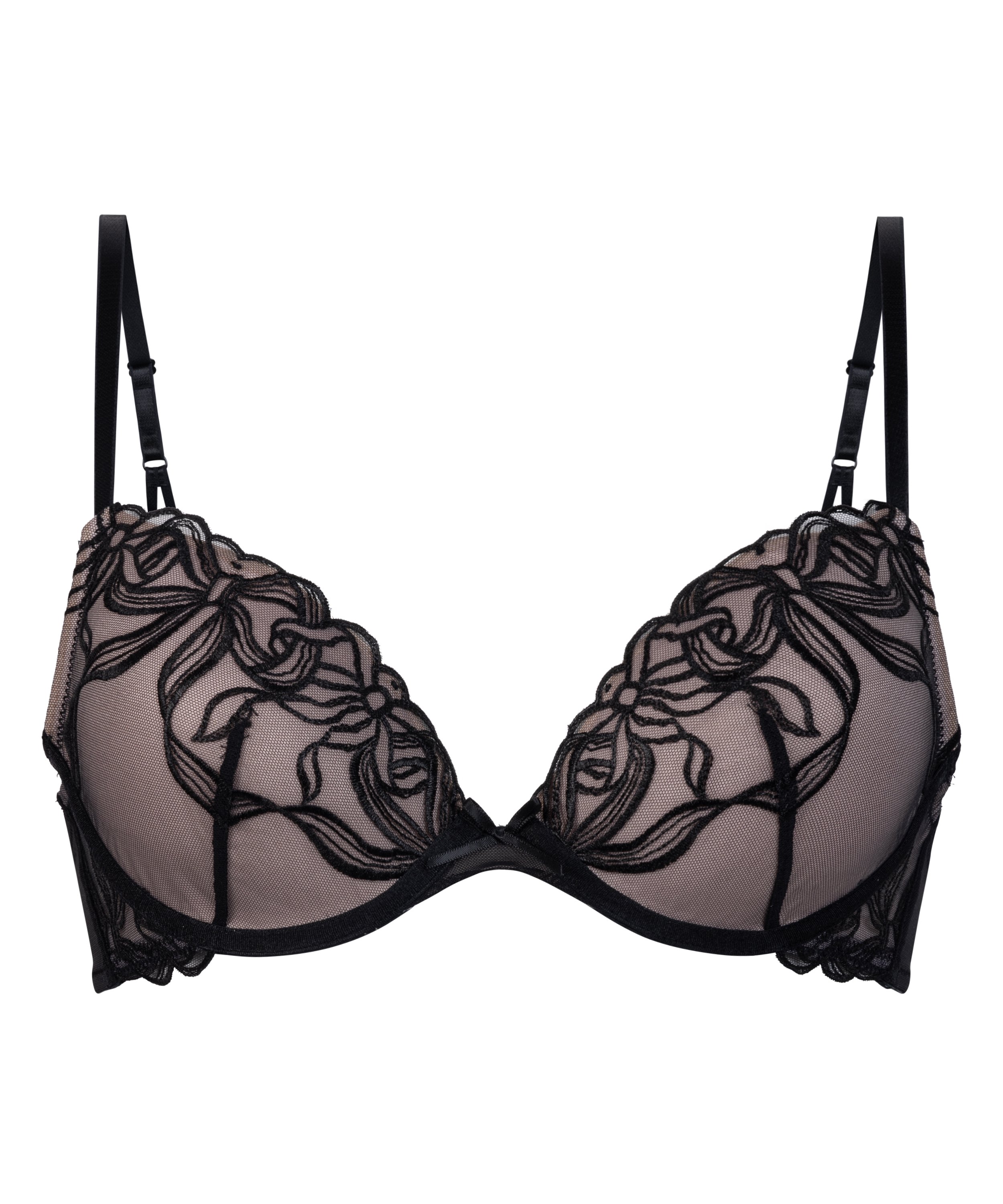 Soutien-gorge &agrave; armatures pr&eacute;form&eacute; Beau, Noir, main