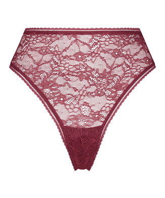 String taille haute Lyla, Rouge