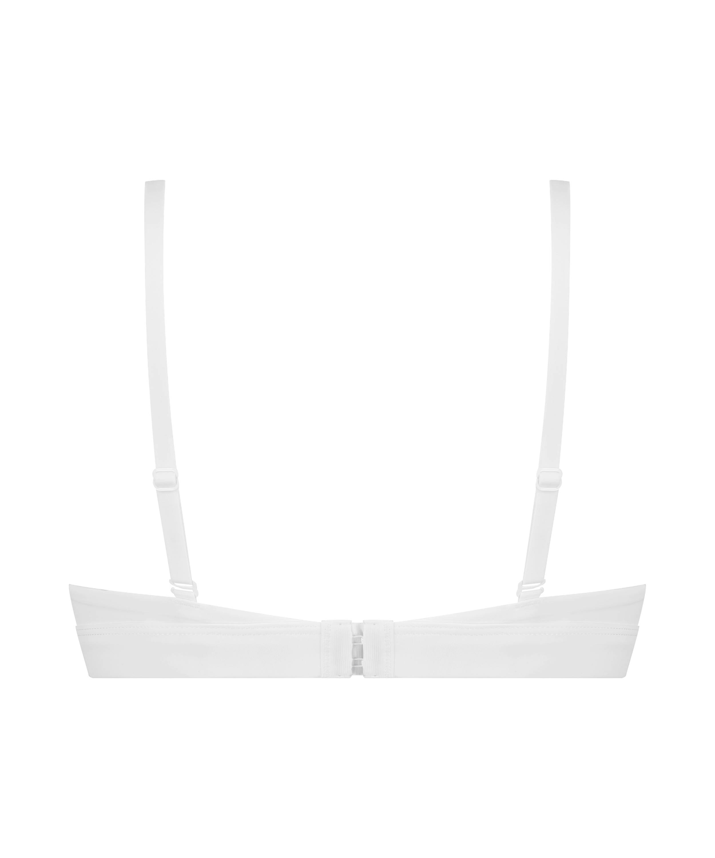 Soutien-gorge sans armature préformé, Blanc, main