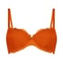Soutien-gorge à armatures préformé Marine, Orange