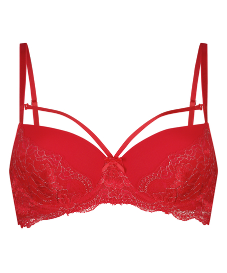 Soutien-gorge à armatures préformé Annie, Rouge