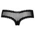 Slip br&eacute;silien V-shape mesh, Noir
