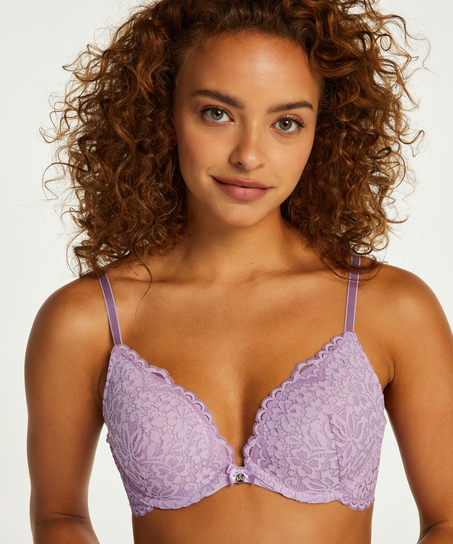 Soutien-gorge push-up à armatures rembourré Rose, Violet