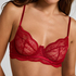 Soutien-gorge non-rembourré à armatures Isabelle, Rouge