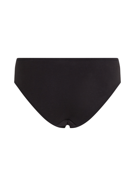 Coton Slip Brésilien Kira, Noir