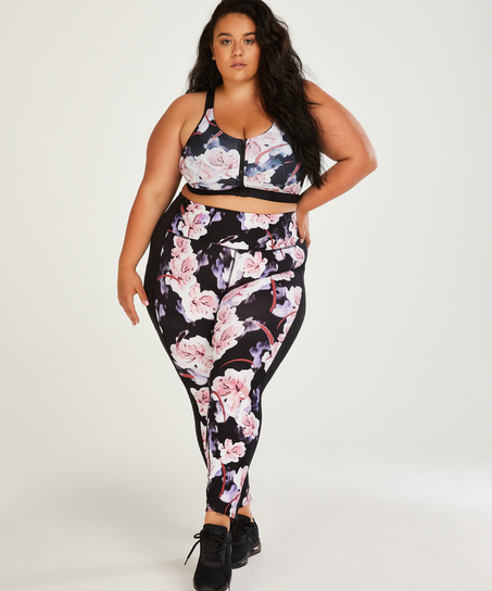 HKMX Soutien-gorge de sport The Pro Maintien niveau 3, Noir