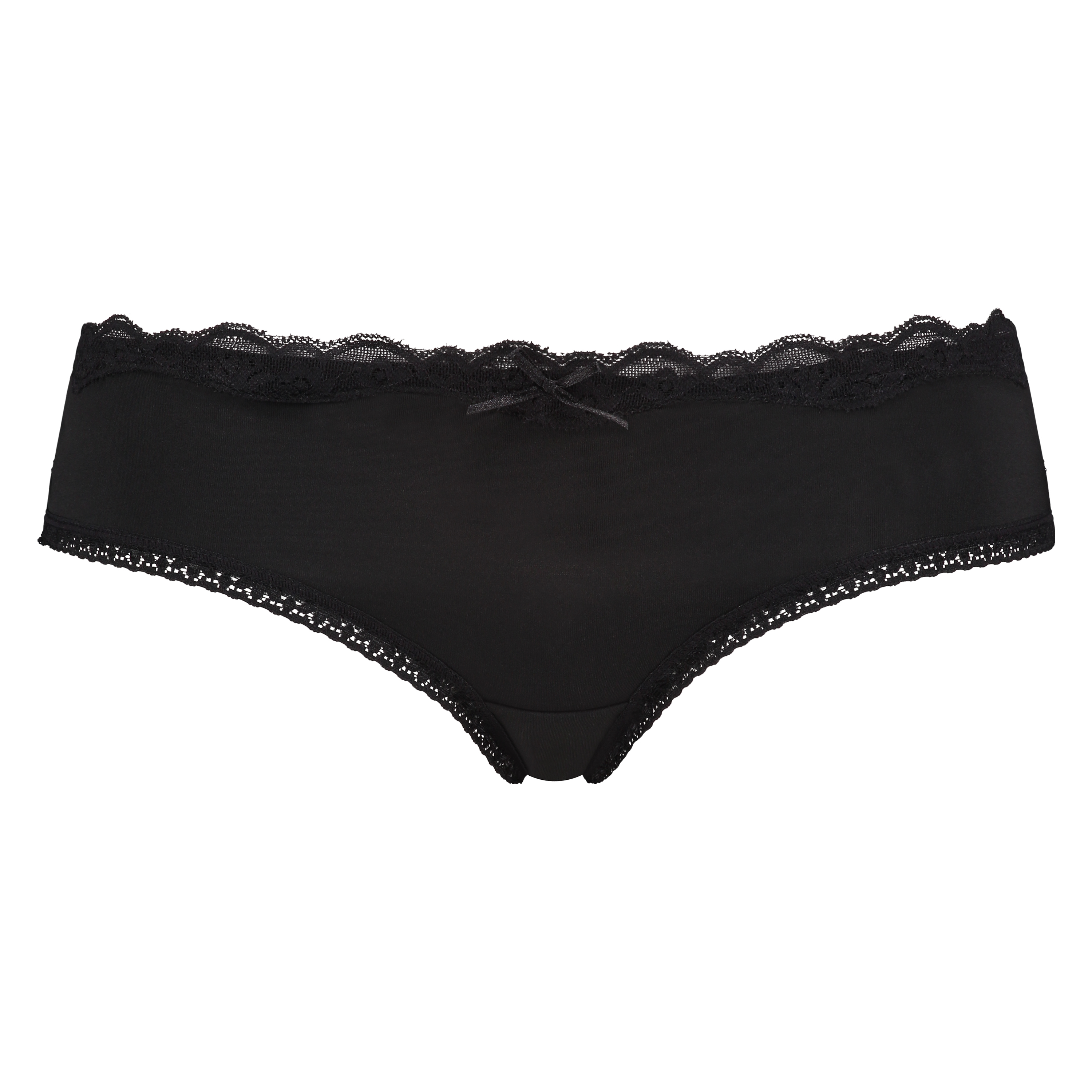 Slip br&eacute;silien micro, Noir, main