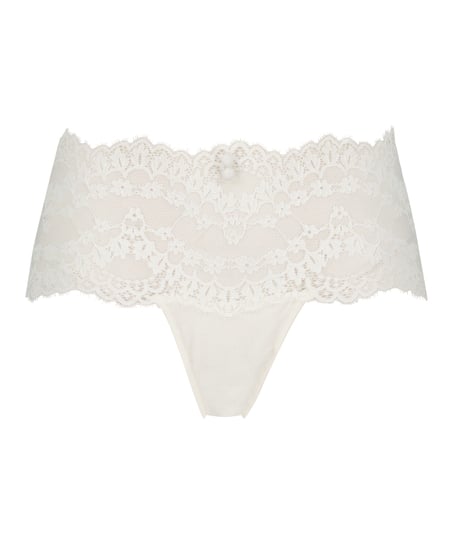 Boxer string Daisy, Blanc