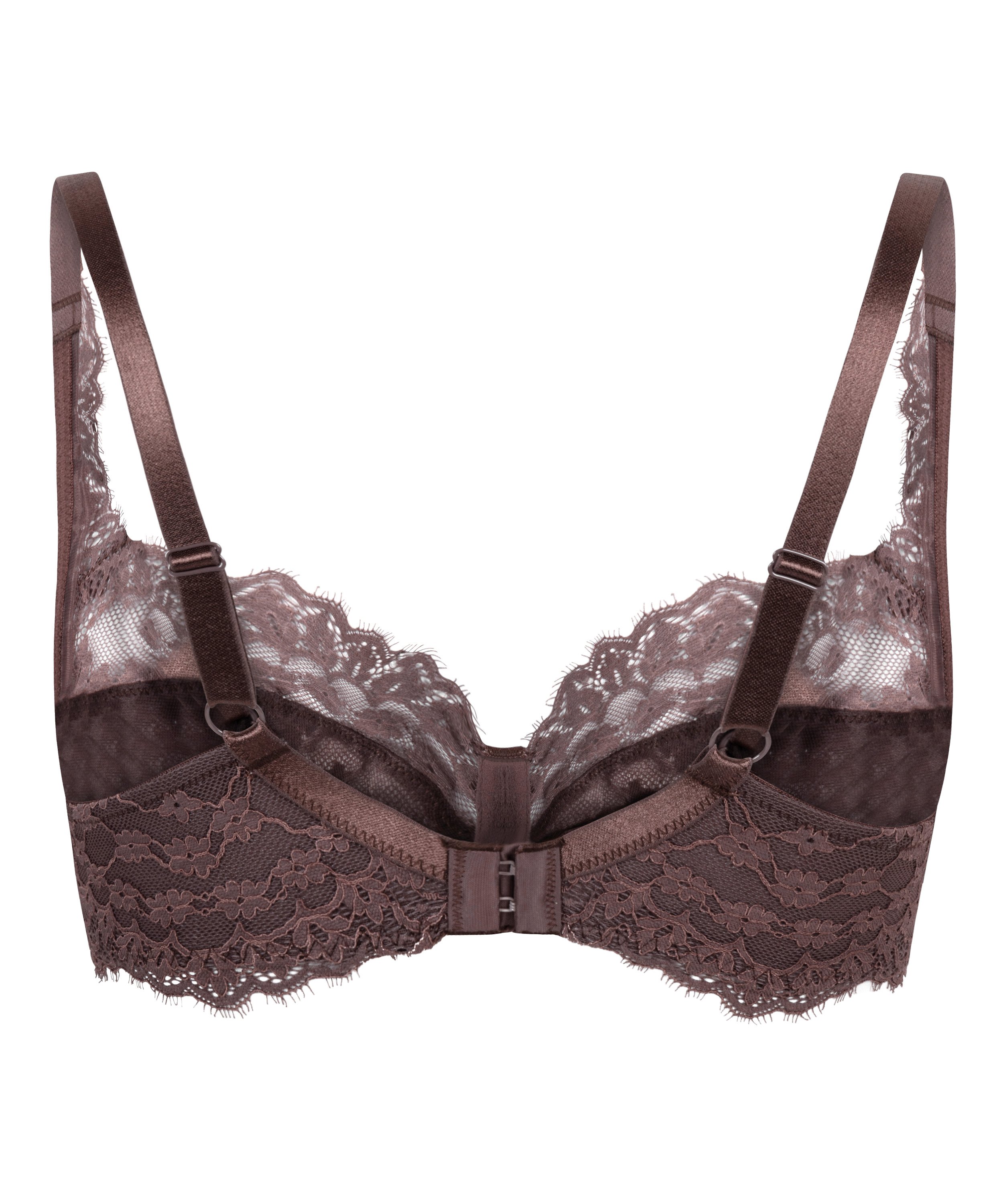 Soutien-gorge &agrave; armatures non-pr&eacute;form&eacute; Daisy, Marron, main
