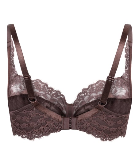 Soutien-gorge &agrave; armatures non-pr&eacute;form&eacute; Daisy, Marron