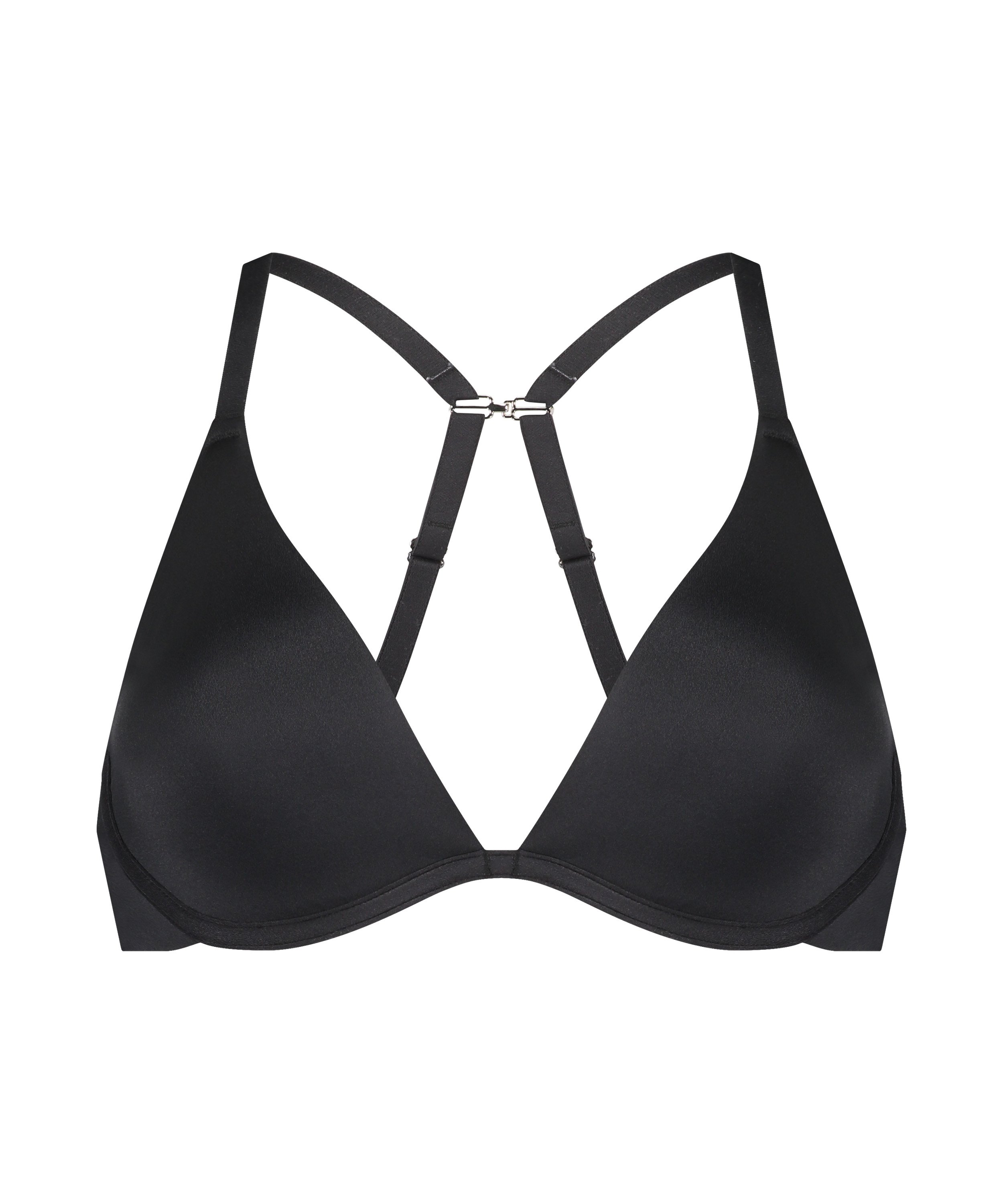 Soutien-gorge à armatures non-préformé Smooth, Noir, main