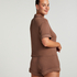 Short Jersey Essential, Marron