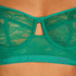 Soutien-gorge à armatures non-préformé longline Fire, Vert