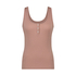 Singlet Henley, Marron