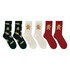 3 paires de chaussettes Giftpack, Vert