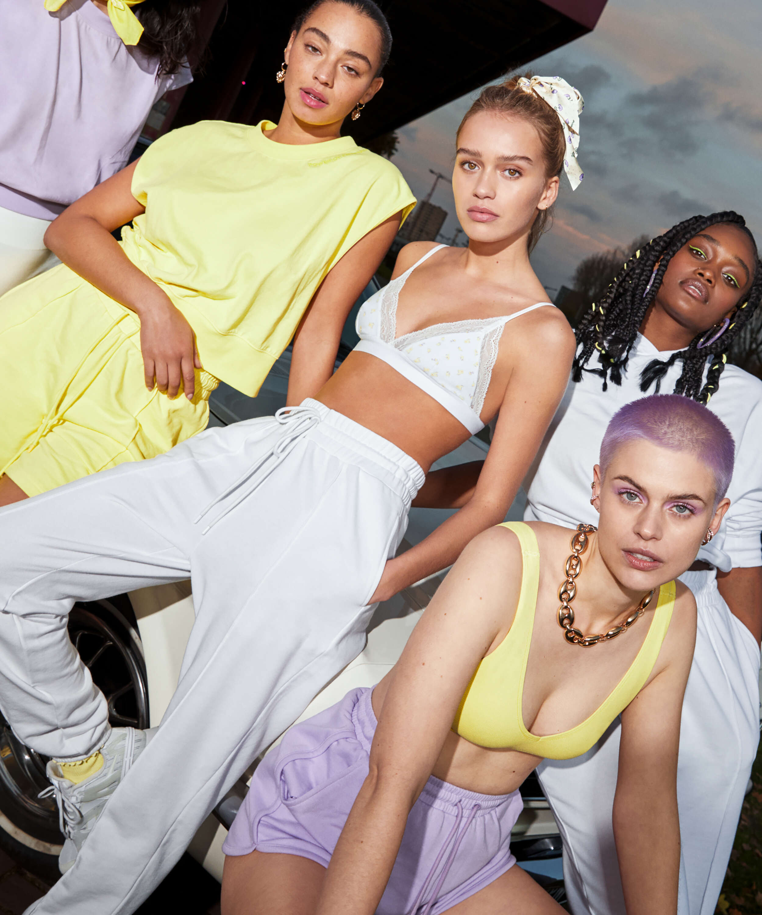 Pantalon de jogging Snuggle Me, Blanc, main