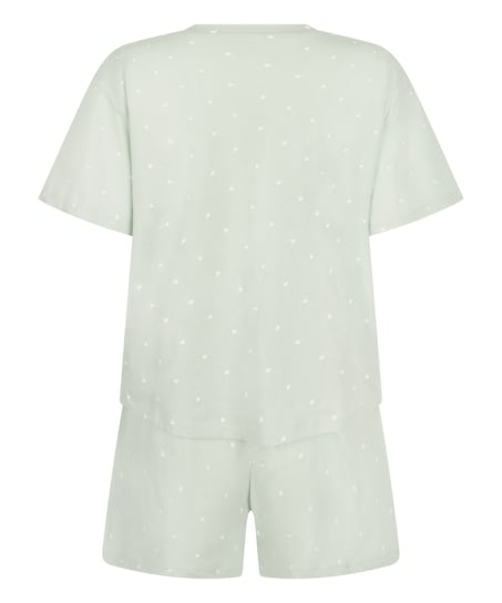 Pyjama en Coton, Vert