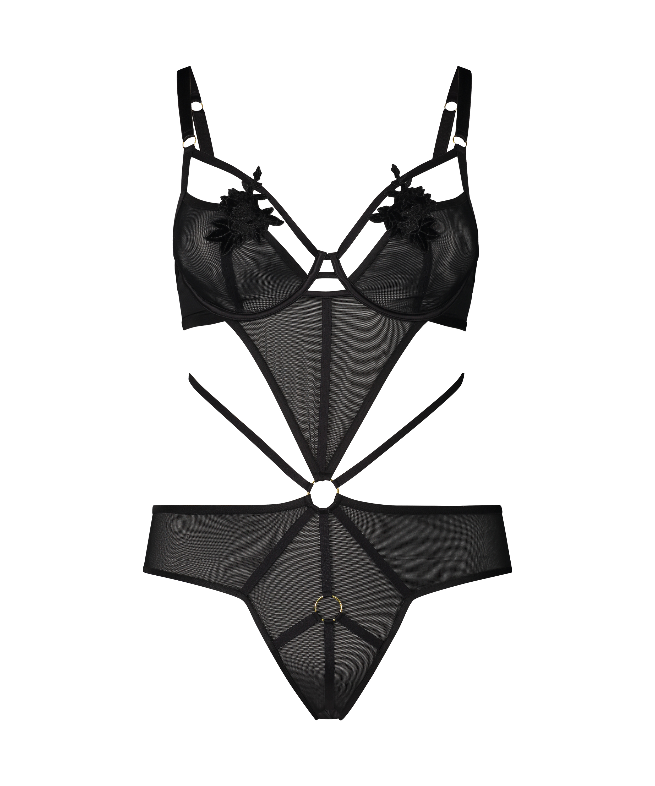 Body Private Effie Curvy, Noir, main