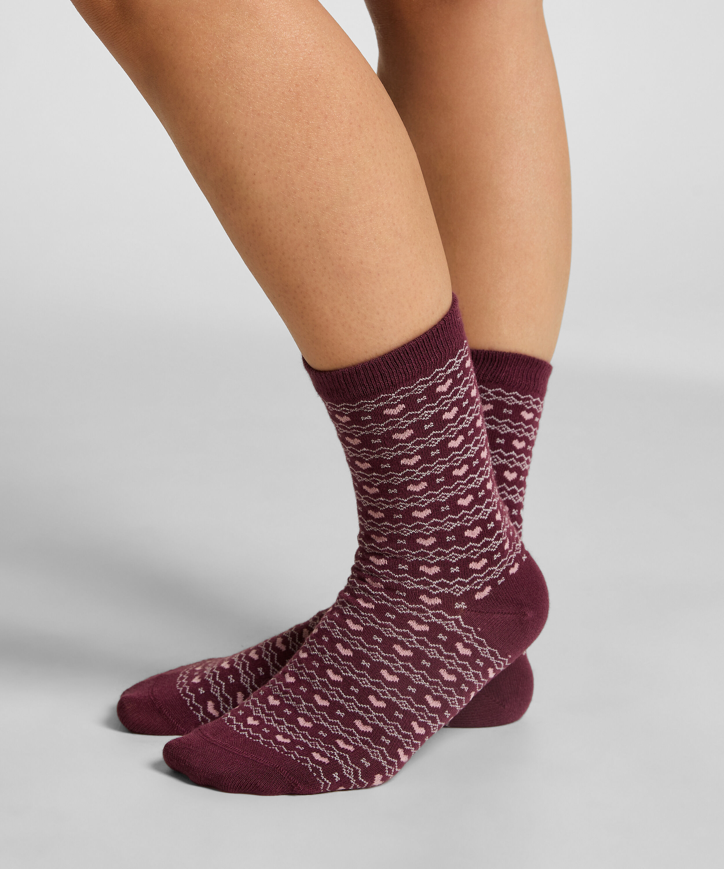 Chaussettes courtes en modal, Violet Chaussettes courtes en modal, Violet