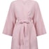 Robe courte en mousseline, Rose