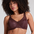 Soutien-gorge à armatures non-préformé minimiseur Nina, Marron