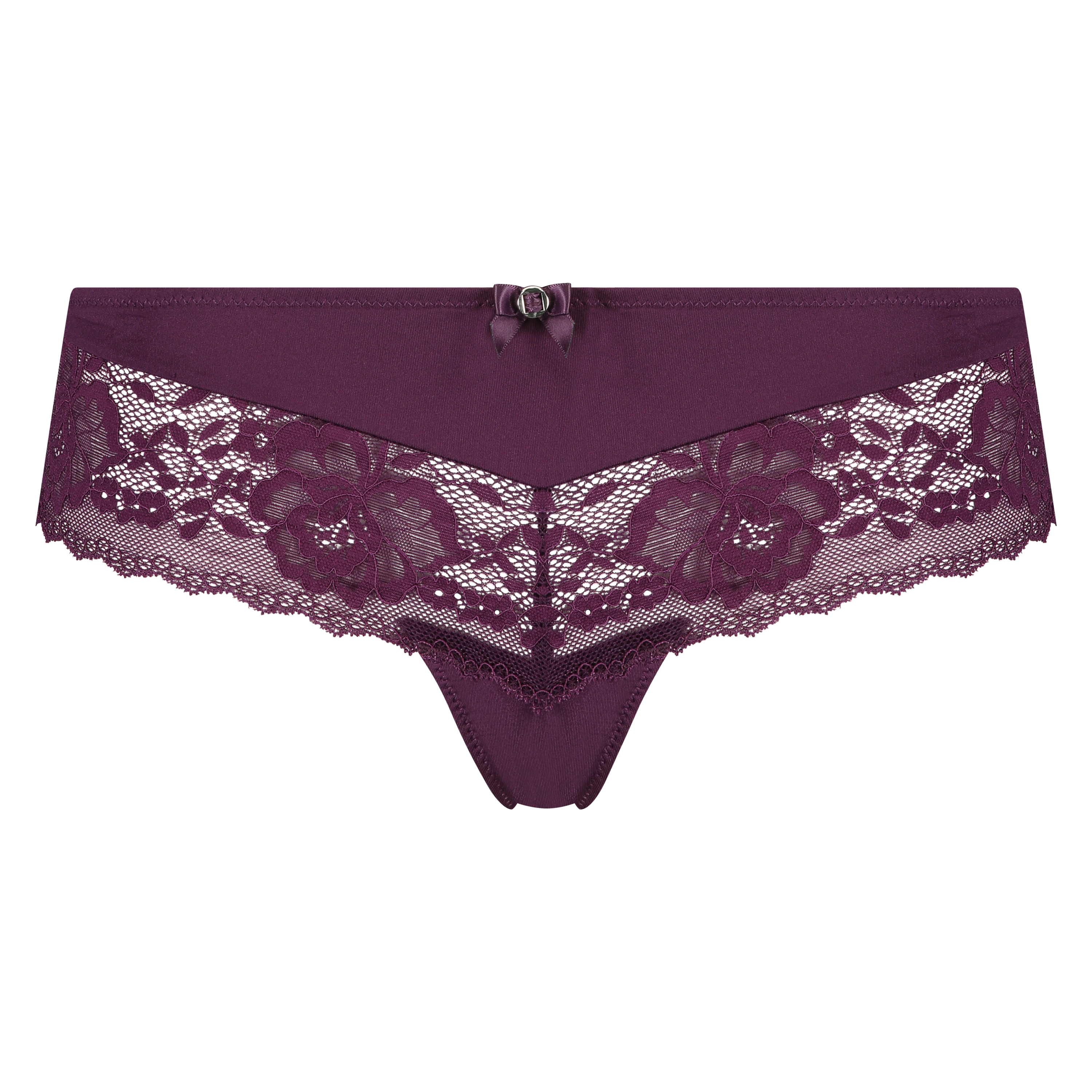 Slip br&eacute;silien Lacey, Violet, main