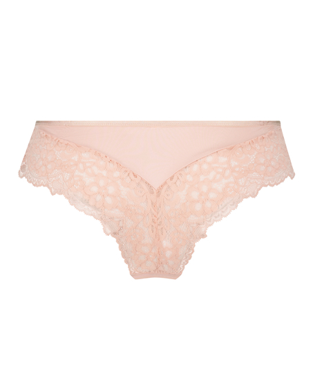 Slip brésilien Marine, Rose