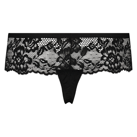 Boxer string Bianca, Noir