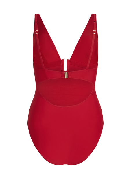 Maillot de bain Shaping Luna, Rouge