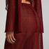 Pantalon de plage en maille ouverte, Rouge