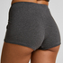 Shorty en coton doux, Gris