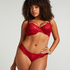 Soutien-gorge à armatures non-préformé Charlotta, Rouge
