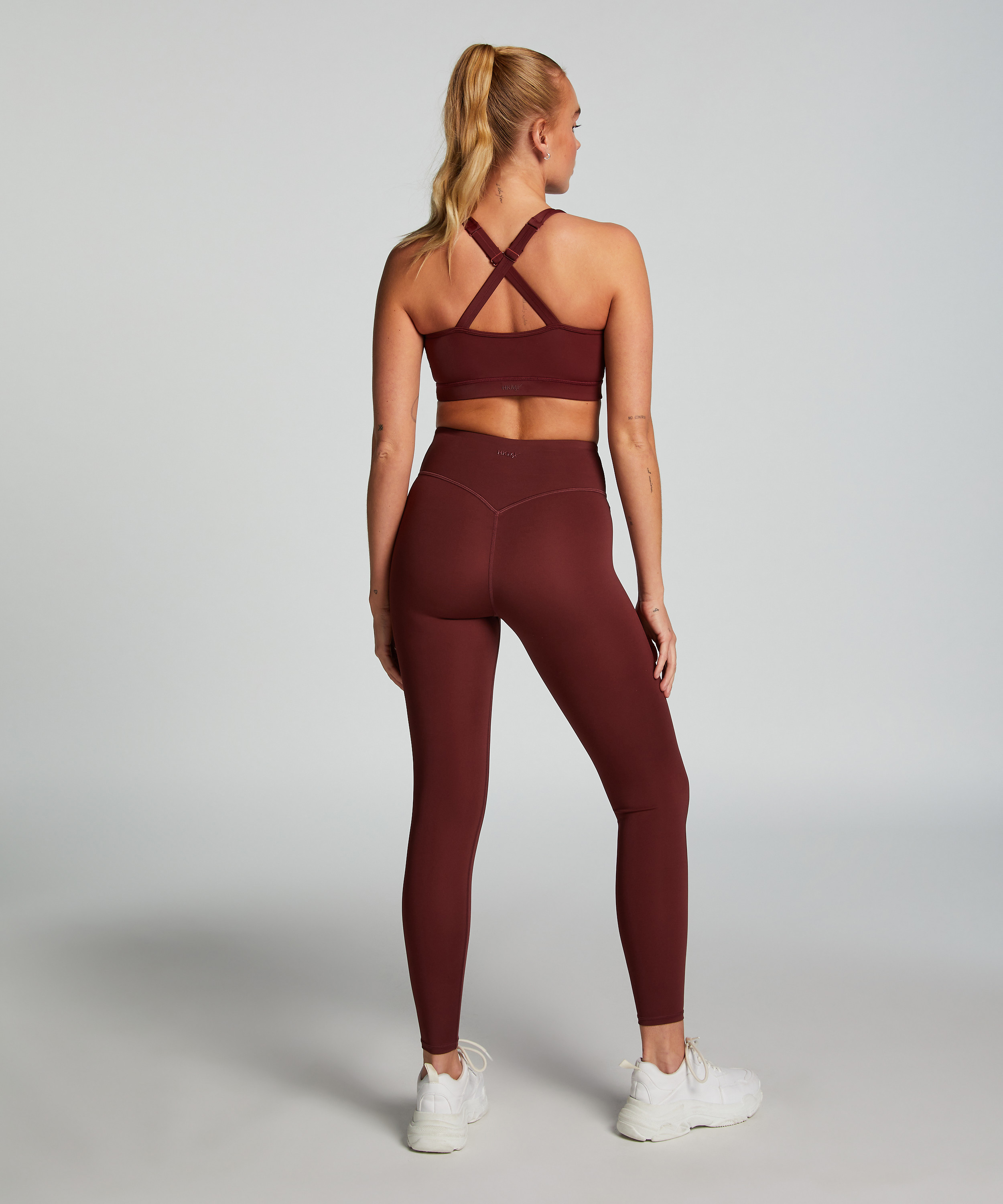 HKMX Soutien-gorge de sport The Pro Maintien niveau 3, Rouge, main