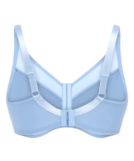 Soutien-gorge &agrave; armatures non-pr&eacute;form&eacute; minimiseur Nina, Bleu