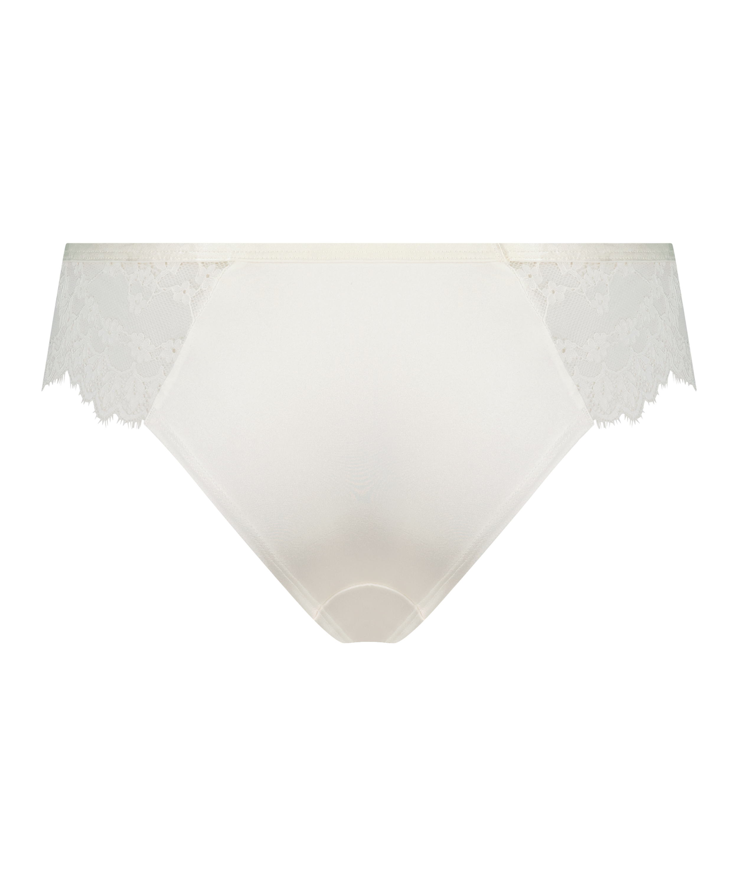 Slip brésilien Daisy, Blanc, main