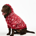 Onesie chiens en polaire, Rouge