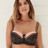 Soutien-gorge à armatures préformé sans bretelles Hari I AM, Noir