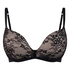 Soutien-gorge préformé sans armature Lea Lace, Noir