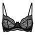 Soutien-gorge non-rembourré à armatures Isabelle, Noir