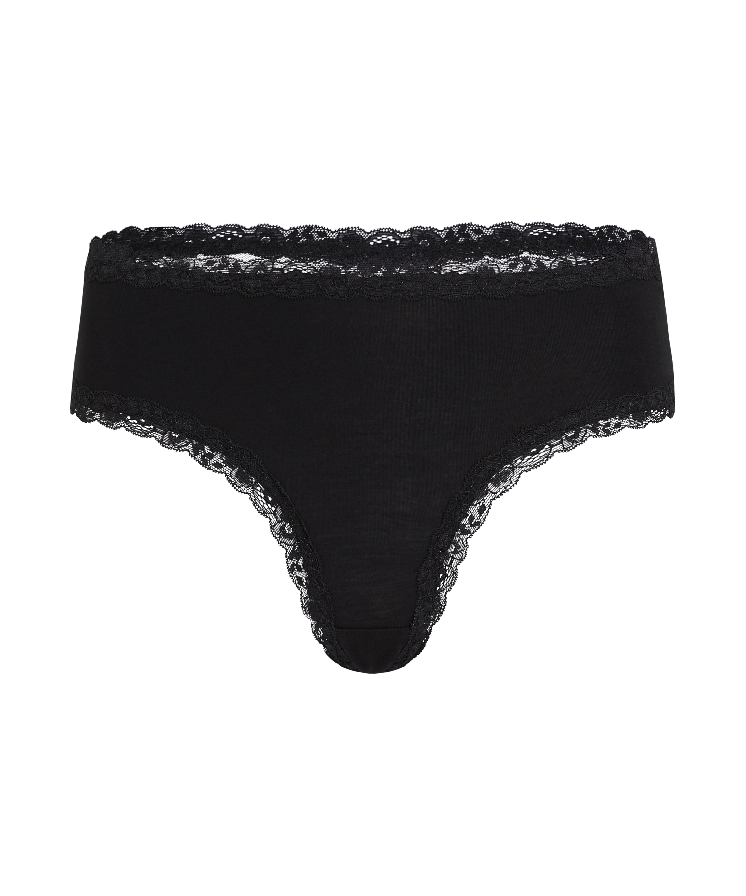 Culotte br&eacute;silienne V-Shape Alex, Noir, main
