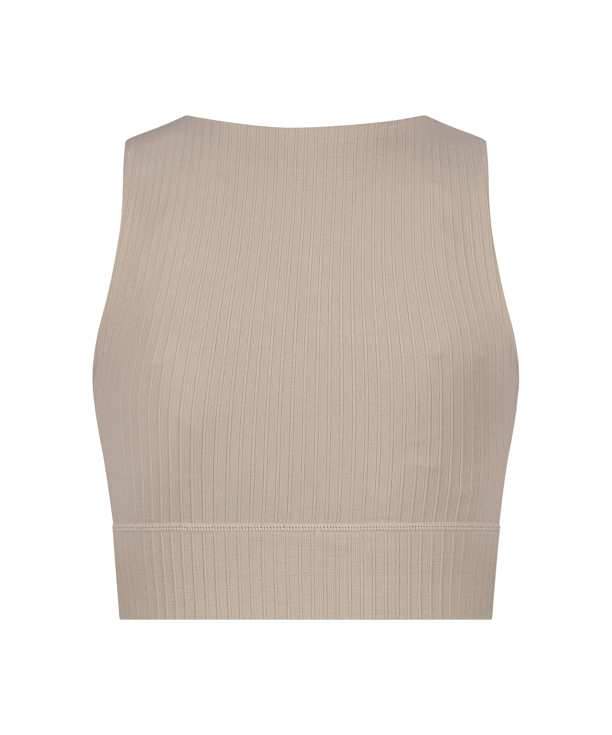 HKMX Soutien-gorge de sport sans couture, Beige, main