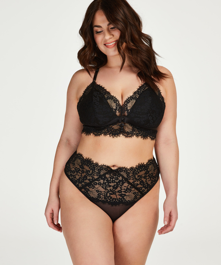 Brassière Olivia Curvy, Noir
