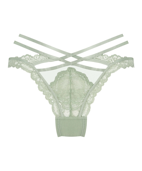 Slip brésilien Janine, Vert